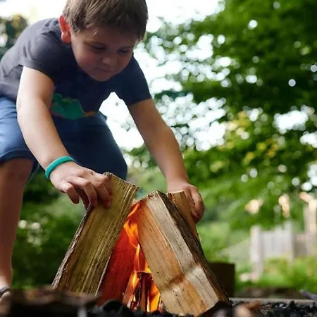 Camping Tipi Tent Aan Het Natuurgebied Kampina *