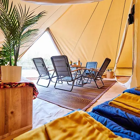 Tipi Tent Aan Het Natuurgebied Kampina Campingplatz *